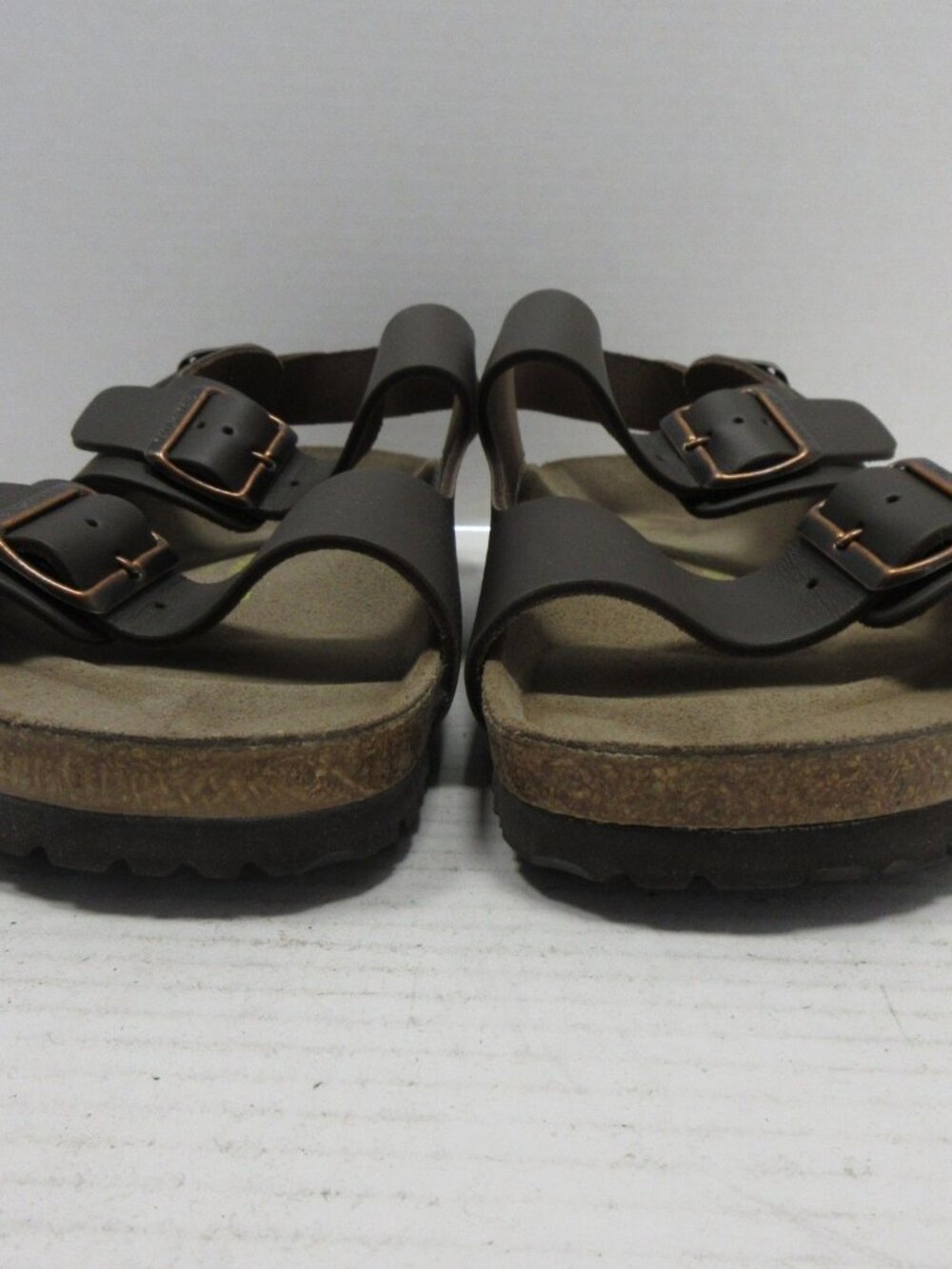 Birkenstock Sandals 44 Milano Leather Slingback Buckle Germany 11 NEW - Picture 4 of 15